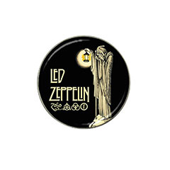 Golf Ball Marker : Led Zeppelin 4 Symbols - The Hermit