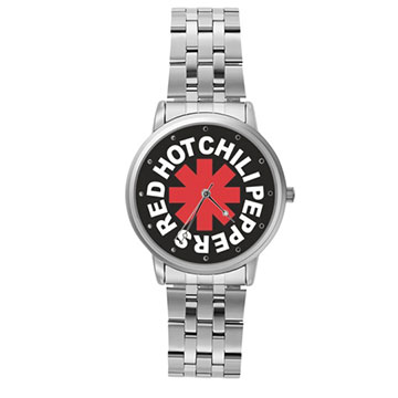 Casual Silver-Tone Watch : Red Hot Chili Peppers