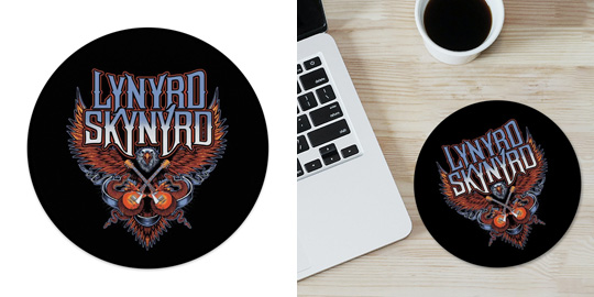 Mousepad (Round) : Lynyrd Skynyrd