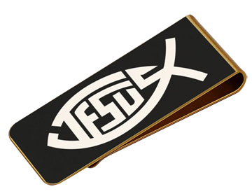 Money Clip : Jesus Fish