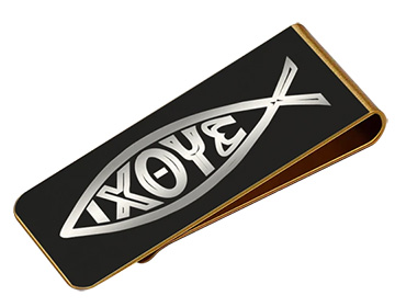 Money Clip : Jesus Fish - Ichthys