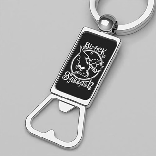 Bottle Opener Keychain : Black Sabbath