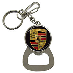 Bottle Opener Keychain : Porsche