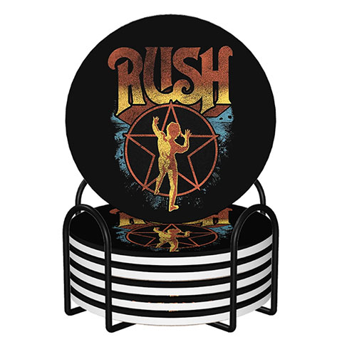 Ceramic Coasters : Rush - Starman