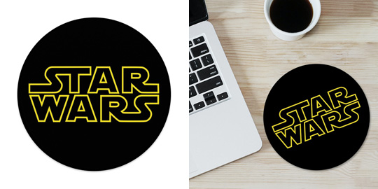 Mousepad (Round) : Star Wars