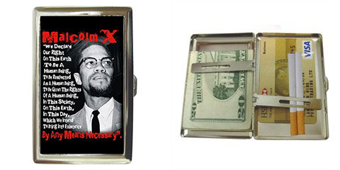 Cigarette Case : Malcolm X