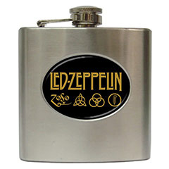 Liquor Hip Flask : Led Zeppelin