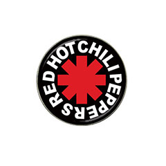 Golf Ball Marker: Red Hot Chili Peppers