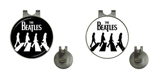 Golf Ball Marker Hat Clips : The Beatles - Abbey Road