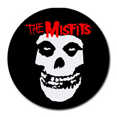 Mousepad (Round) : Misfits