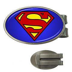 Money Clip (Oval) : Superman Shield