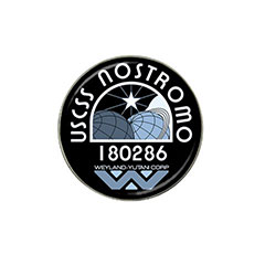 Golf Ball Marker : USCSS Nostromo (ALIEN Film)