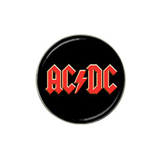 Golf Ball Marker: AC/DC