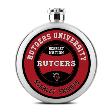 Liquor Hip Flask : Rutgers Scarlet Knights