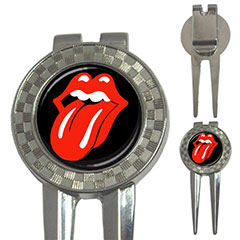 Golf Divot Repair Tool : The Rolling Stones - Tongue and Lips