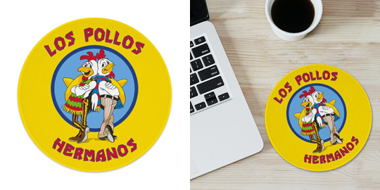 Mousepad (Round) : Los Pollos Hermanos