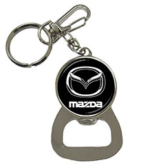 Bottle Opener Keychain : Mazda