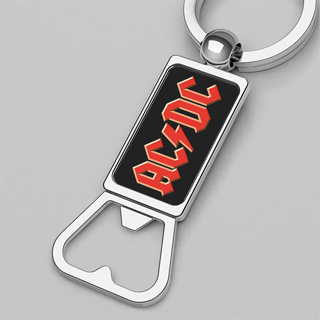 Bottle Opener Keychain : AC/DC
