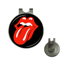 Golf Ball Marker Hat Clips : The Rolling Stones - Tongue and Lips
