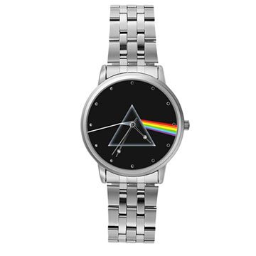 Casual Silver-Tone Watch : Pink Floyd - The Dark Side of the Moon