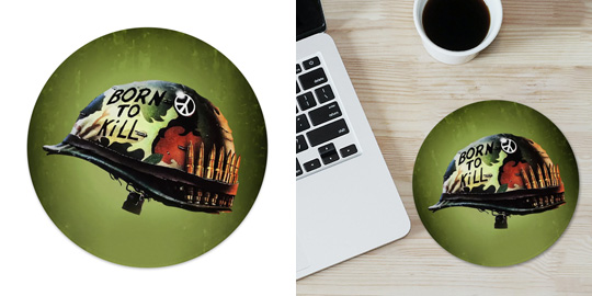 Mousepad (Round) : Full Metal Jacket