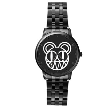 Casual Black-Tone Watch : Radiohead