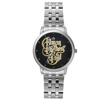 Casual Silver-Tone Watch : The Allman Brothers Band