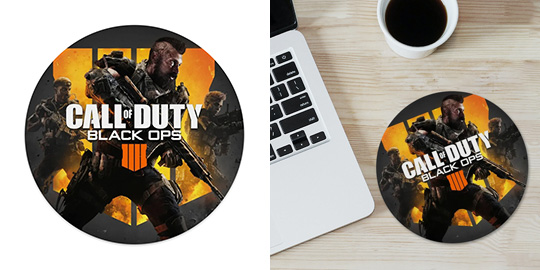 Mousepad (Round) : Call of Duty - Black Ops