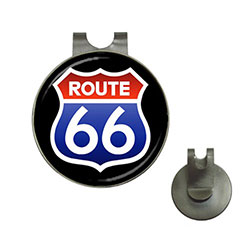 Golf Ball Marker Hat Clips : Route 66