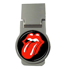 Money Clip (Round) : The Rolling Stones - Tongue and Lips