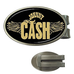 Money Clip (Oval) : Johnny Cash - Wings