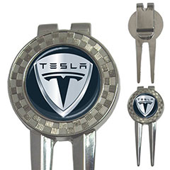 Golf Divot Repair Tool : Tesla