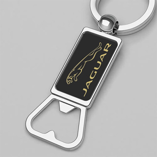 Bottle Opener Keychain : Jaguar