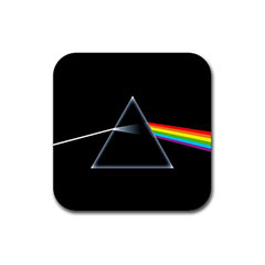 Square Rubber Coasters : Pink Floyd - The Dark Side of the Moon