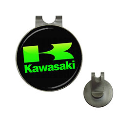 Golf Ball Marker Hat Clips : Kawasaki