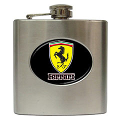 Liquor Hip Flask : Ferrari