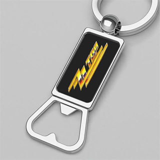 Bottle Opener Keychain : ZZ Top
