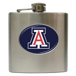 Liquor Hip Flask (6oz) : Arizona Wildcats
