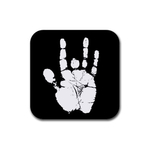 Coasters (4 Pack - Square) : Jerry Garcia Handprint