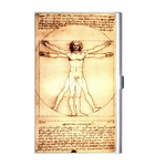 Card Holder : Leonardo da Vinci - Vitruvian Man