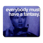 Mousepad : Andy Warhol - Photo Quote (Dark Blue)