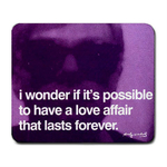 Mousepad : Andy Warhol - Photo Quote (Purple)