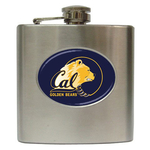 Liquor Hip Flask (6oz) : California Golden Bears