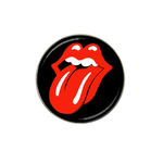 Golf Ball Marker : Rolling Stones - Tongue and Lips