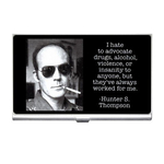 Card Holder : Hunter S. Thompson - Photo Quote