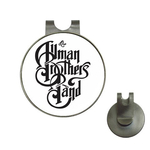 Golf Hat Clip with Ball Marker : Allman Brothers Band (white-black)