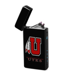 Lighter : Utah Utes (front, open lid)