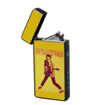 Lighter : Elvis Costello - My Aim Is True (front, open lid)