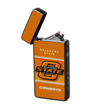 Lighter : Oklahoma State Cowboys (front, open lid)