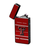 Lighter : Texas Tech Red Raiders (front, open lid)